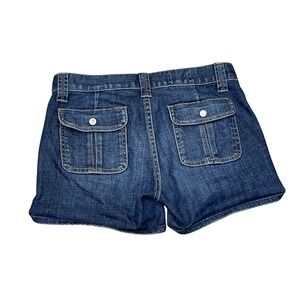 Gap Y2K 2000s Jean Denim Shorts Women's Size 24 00 Snap Pockets Small